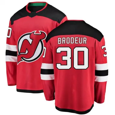 Red Men's Martin Brodeur Breakaway New Jersey Devils Home Jersey