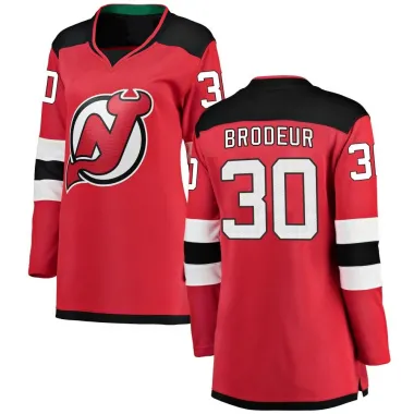 Red Women's Martin Brodeur Breakaway New Jersey Devils Home Jersey